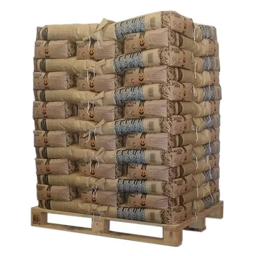 Pellet Badger – Pallet da 65 sacchi da 15 kg