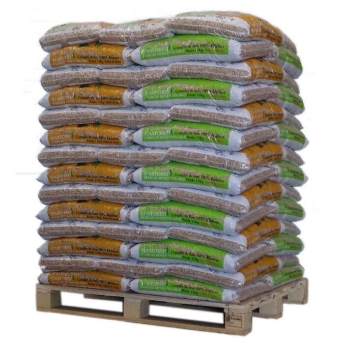 Pellet starforest 100% resinoso – 70 sacchi da 15 kg