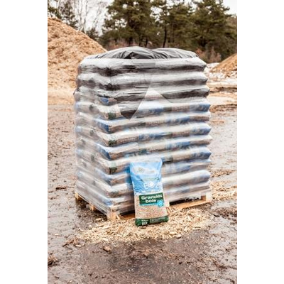 Pellet di legno EO2 - sacco 15kg - DINplus