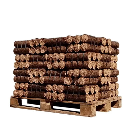 Densified wood – Night logs – 1/2 pallet of 480 kg