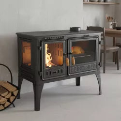 Basalt wood-burning cookstove