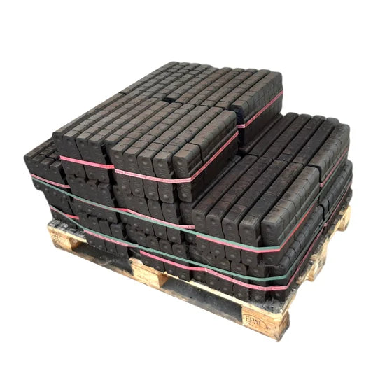 1/2 Pallet di bricchette di lignite – 20 pacchi da 25 kg
