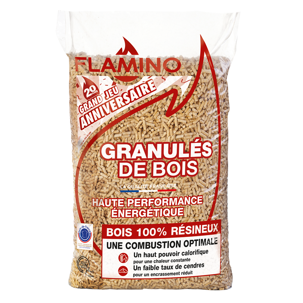 Pellet FLAMINO 72 sacchi da 15 kg