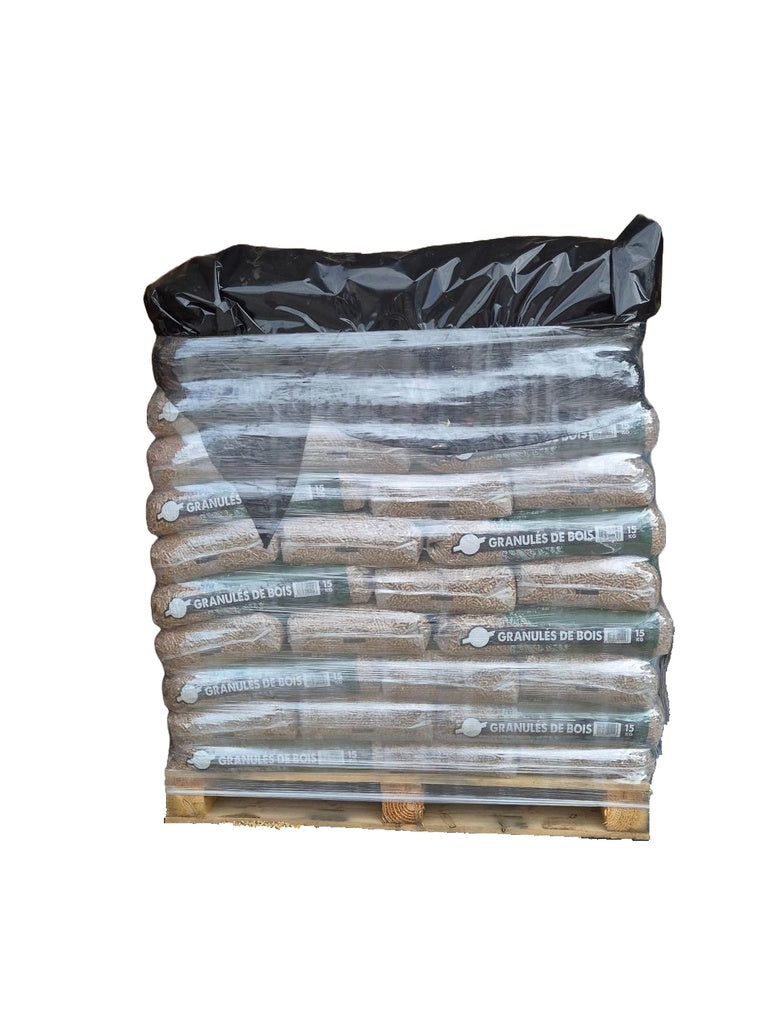 Premium Wood Pellets Eco Bois Energie – 15 kg Bags