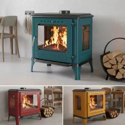 Stufa a legna Onyx Pop - 10 Kw