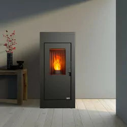 Stufa a pellet stagna Vulcano Silenzio - 9,2 Kw